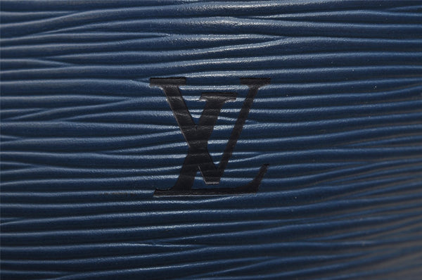 Auth Louis Vuitton Epi Saint Jacques Shopping Shoulder Bag Blue M52265 LV 5649J