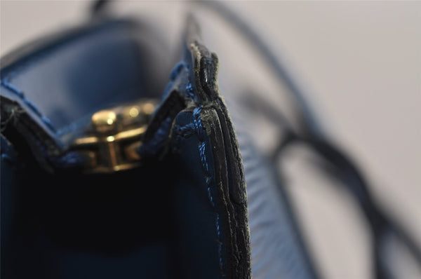 Auth Louis Vuitton Epi Saint Jacques Shopping Shoulder Bag Blue M52265 LV 5649J