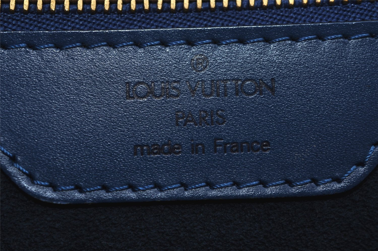 Auth Louis Vuitton Epi Saint Jacques Shopping Shoulder Bag Blue M52265 LV 5649J