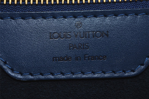 Auth Louis Vuitton Epi Saint Jacques Shopping Shoulder Bag Blue M52265 LV 5649J