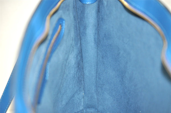 Auth Louis Vuitton Epi Saint Jacques Shopping Shoulder Bag Blue M52265 LV 5649J