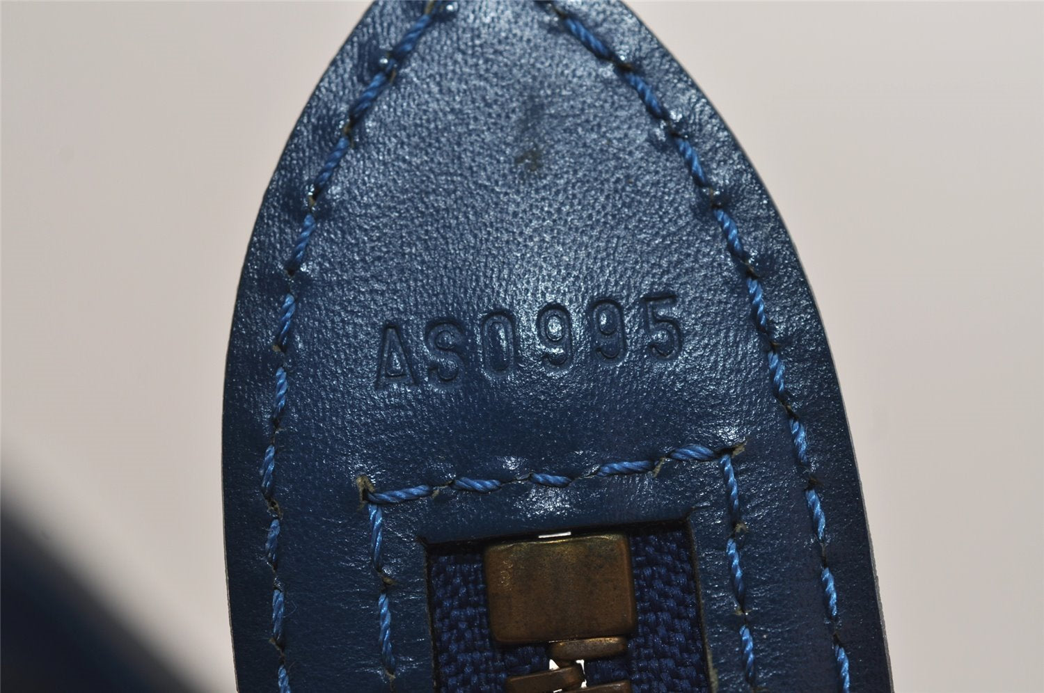 Auth Louis Vuitton Epi Saint Jacques Shopping Shoulder Bag Blue M52265 LV 5649J