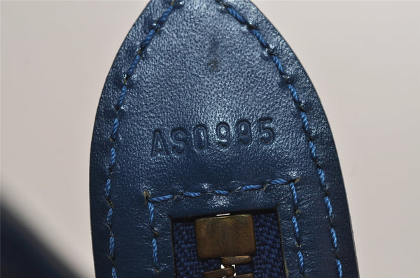 Auth Louis Vuitton Epi Saint Jacques Shopping Shoulder Bag Blue M52265 LV 5649J