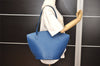 Auth Louis Vuitton Epi Saint Jacques Shopping Shoulder Bag Blue M52265 LV 5649J