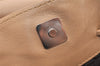 Authentic GUCCI Vintage Shoulder Tote Drawstring Bag Leather 01702 Beige 5649K