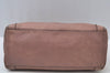 Authentic GUCCI Miss GG 2Way Shoulder Tote Bag Leather 323675 Pink 5652I