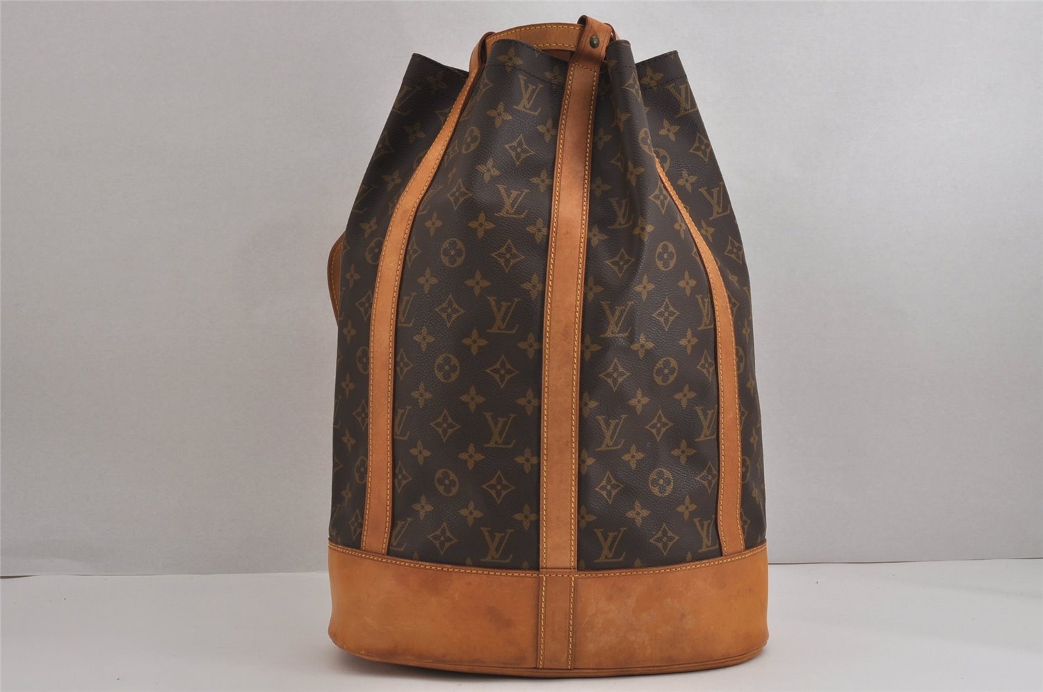 Authentic Louis Vuitton Monogram Randonnee GM Shoulder Bag M42244 LV 5652J