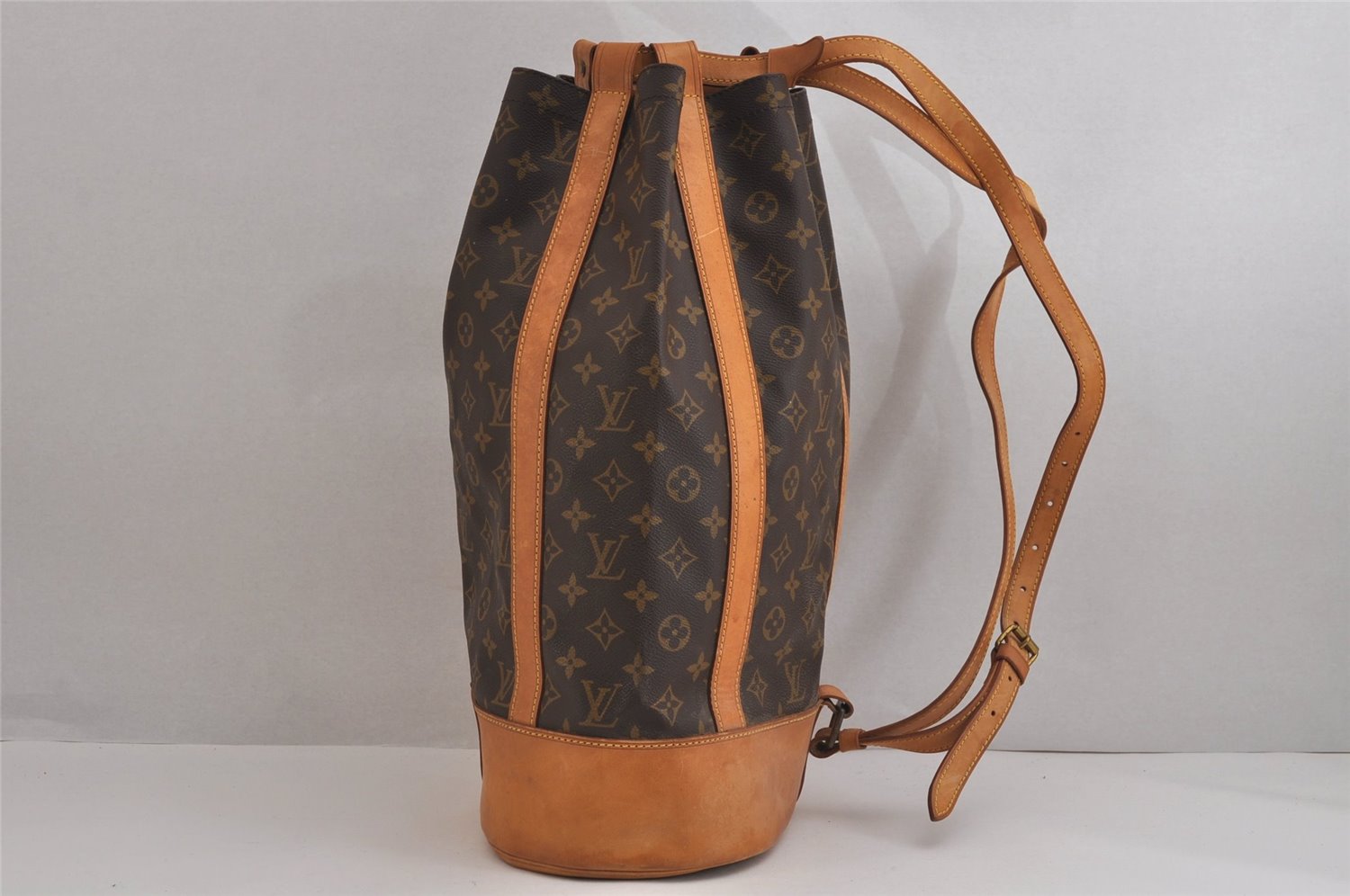 Authentic Louis Vuitton Monogram Randonnee GM Shoulder Bag M42244 LV 5652J