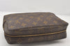 Auth Louis Vuitton Monogram Trousse Toilette 23 Clutch Hand Bag M47524 LV 5652K