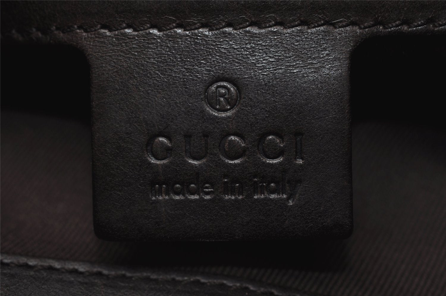 Authentic GUCCI Vintage Shoulder Tote Bag GG Canvas Leather 106242 Brown 5654I