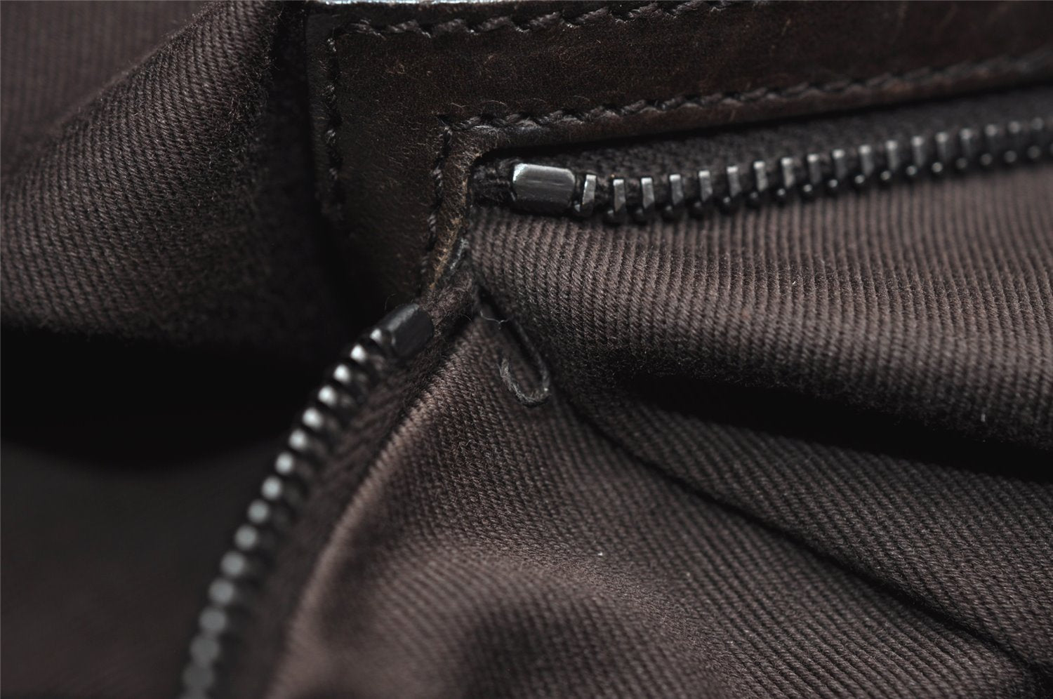 Authentic GUCCI Vintage Shoulder Tote Bag GG Canvas Leather 106242 Brown 5654I