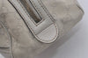 Authentic GUCCI Guccissima Princy GG Leather Shoulder Bag 161720 White 5655I