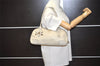 Authentic GUCCI Guccissima Princy GG Leather Shoulder Bag 161720 White 5655I