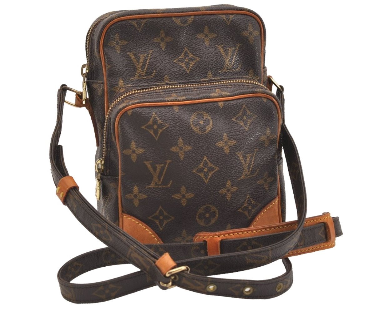 Authentic Louis Vuitton Monogram Amazone Shoulder Cross Body Bag M45236 LV 5655J