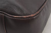 Authentic GUCCI Vintage Bamboo 2Way Shoulder Hand Bag Leather Brown Junk 5655K