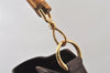 Authentic GUCCI Vintage Bamboo 2Way Shoulder Hand Bag Leather Brown Junk 5655K