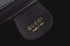 Authentic GUCCI Vintage Bamboo 2Way Shoulder Hand Bag Leather Brown Junk 5655K