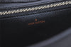 Authentic Louis Vuitton Epi Montaigne 27 Clutch Hand Bag Black M52652 LV 5656I