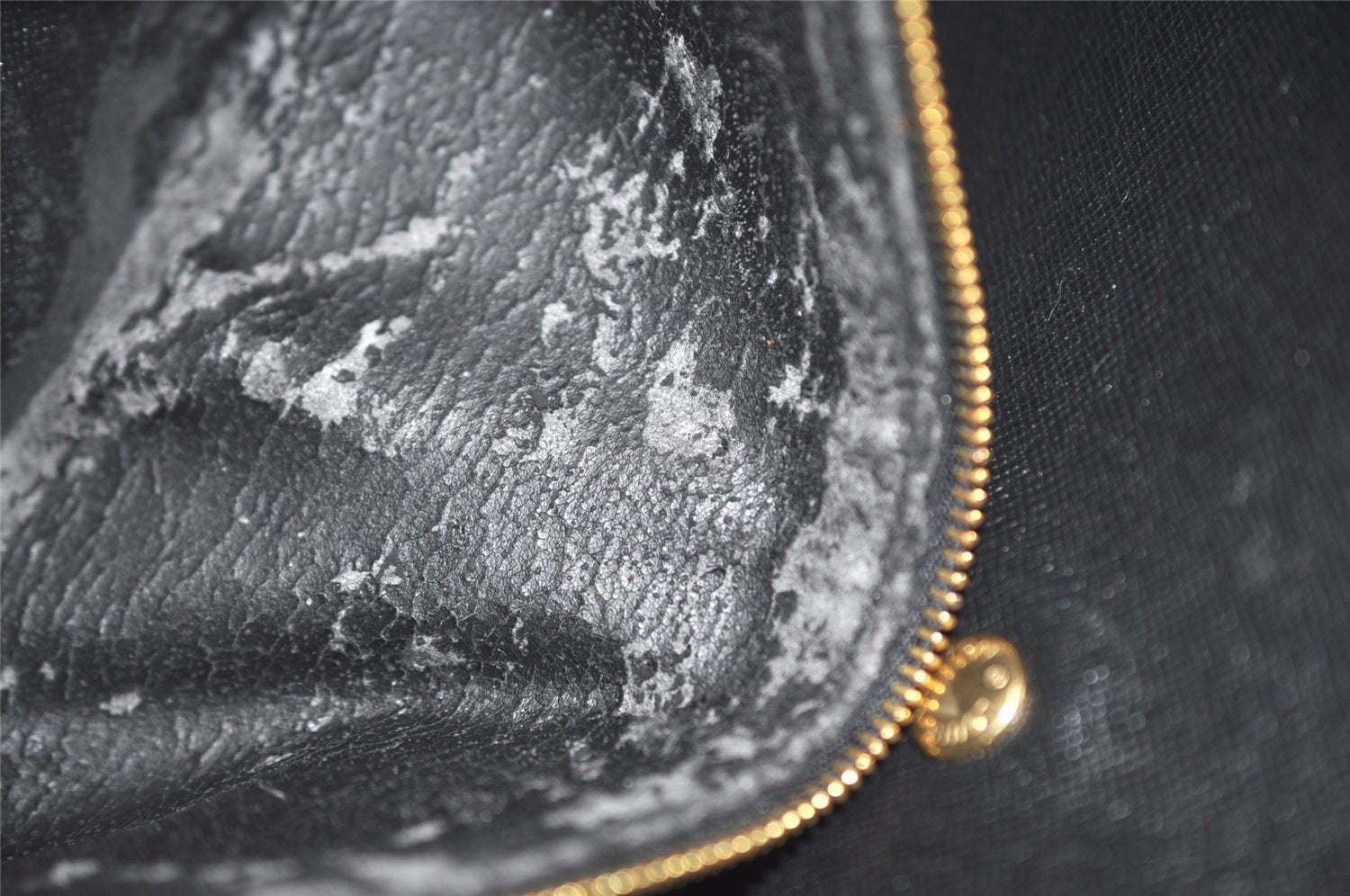 Authentic Louis Vuitton Epi Montaigne 27 Clutch Hand Bag Black M52652 LV 5656I