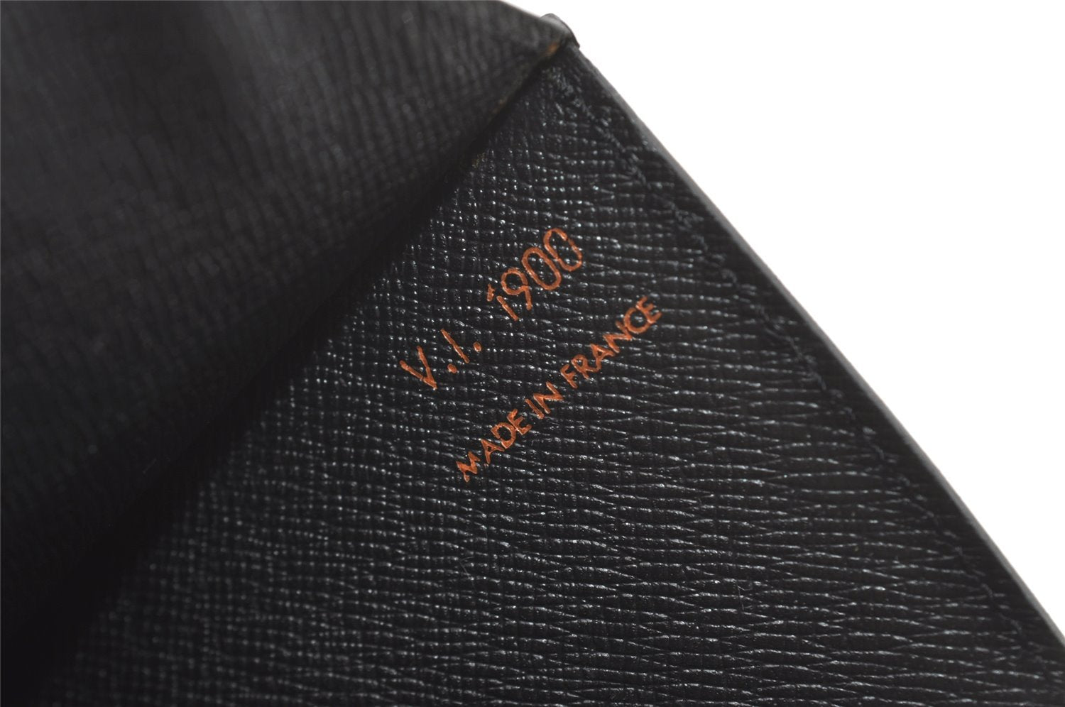 Authentic Louis Vuitton Epi Montaigne 27 Clutch Hand Bag Black M52652 LV 5656I