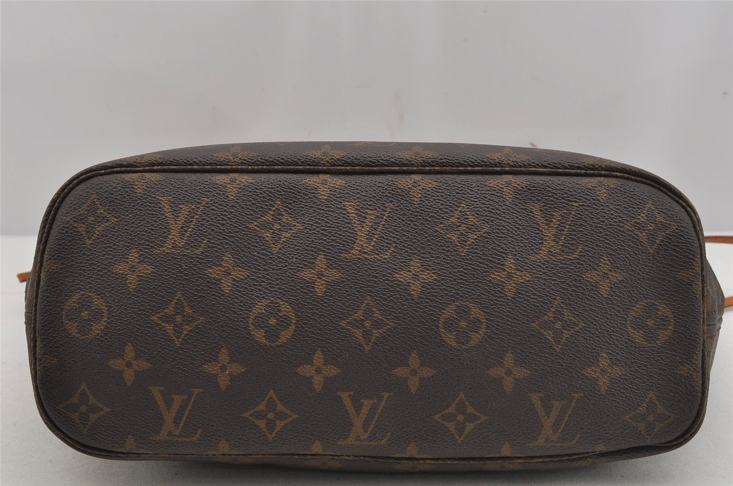 Authentic Louis Vuitton Monogram Neverfull PM Shoulder Tote Bag M40155 LV 5656J