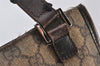 Authentic GUCCI Vintage Shoulder Cross Body Bag GG PVC Leather 92560 Brown 5656K