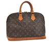 Authentic Louis Vuitton Monogram Alma Hand Bag Purse M51130 LV 5657J