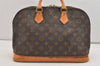 Authentic Louis Vuitton Monogram Alma Hand Bag Purse M51130 LV 5657J
