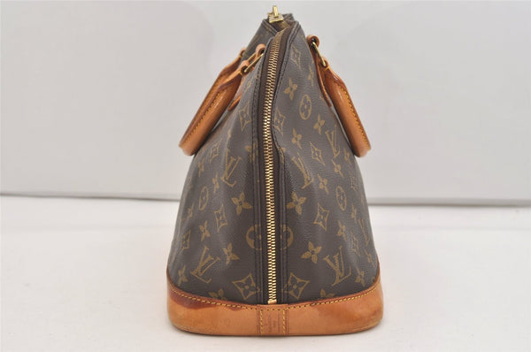 Authentic Louis Vuitton Monogram Alma Hand Bag Purse M51130 LV 5657J