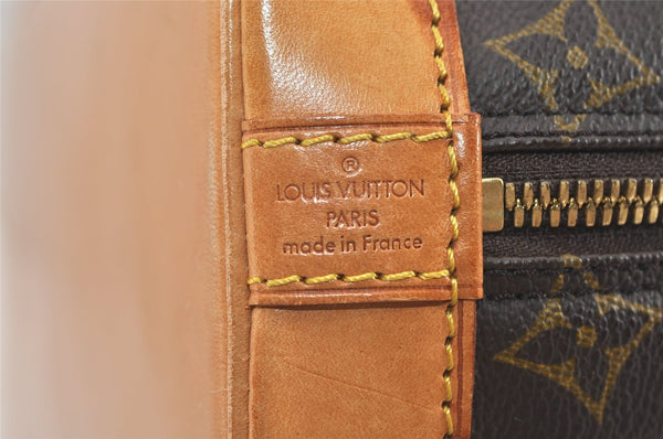 Authentic Louis Vuitton Monogram Alma Hand Bag Purse M51130 LV 5657J