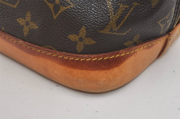 Authentic Louis Vuitton Monogram Alma Hand Bag Purse M51130 LV 5657J