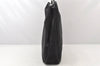 Authentic GUCCI Bamboo Shoulder Hand Bag Purse Mesh Leather 0015577 Black 5658K