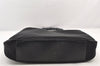 Authentic GUCCI Bamboo Shoulder Hand Bag Purse Mesh Leather 0015577 Black 5658K
