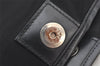 Authentic GUCCI Bamboo Shoulder Hand Bag Purse Mesh Leather 0015577 Black 5658K