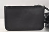 Authentic GUCCI Bamboo Shoulder Hand Bag Purse Mesh Leather 0015577 Black 5658K