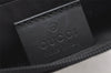 Authentic GUCCI Bamboo Shoulder Hand Bag Purse Mesh Leather 0015577 Black 5658K