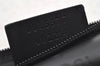 Authentic GUCCI Bamboo Shoulder Hand Bag Purse Mesh Leather 0015577 Black 5658K
