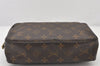 Auth Louis Vuitton Monogram Trousse Toilette 23 Clutch Hand Bag M47524 LV 5659K