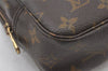 Auth Louis Vuitton Monogram Trousse Toilette 23 Clutch Hand Bag M47524 LV 5659K