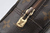 Auth Louis Vuitton Monogram Trousse Toilette 23 Clutch Hand Bag M47524 LV 5659K