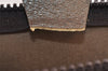 Authentic GUCCI Vintage GG Plus Clutch Hand Bag Purse PVC Leather Brown 5660K