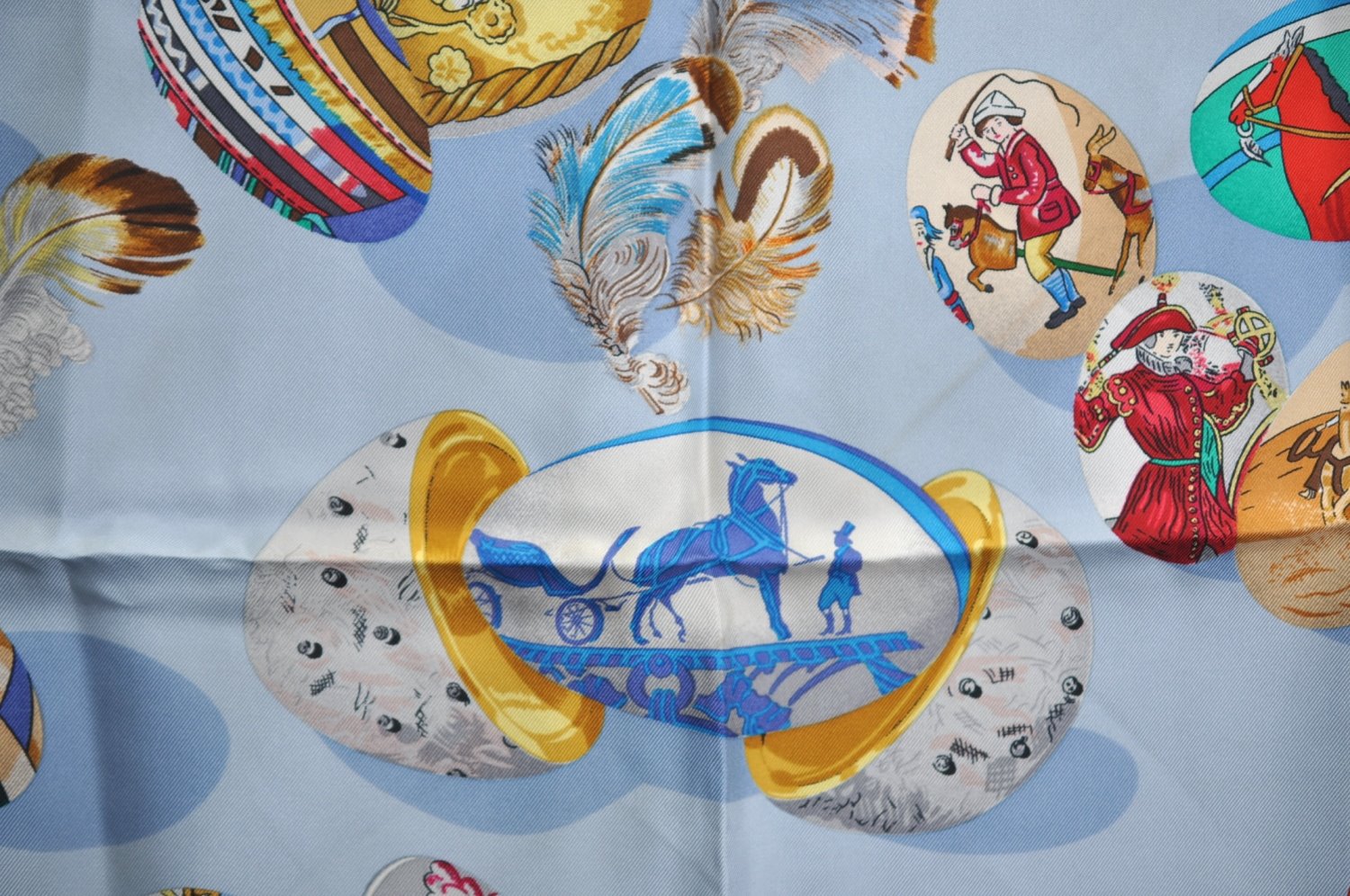 Authentic HERMES Carre 90 Scarf 