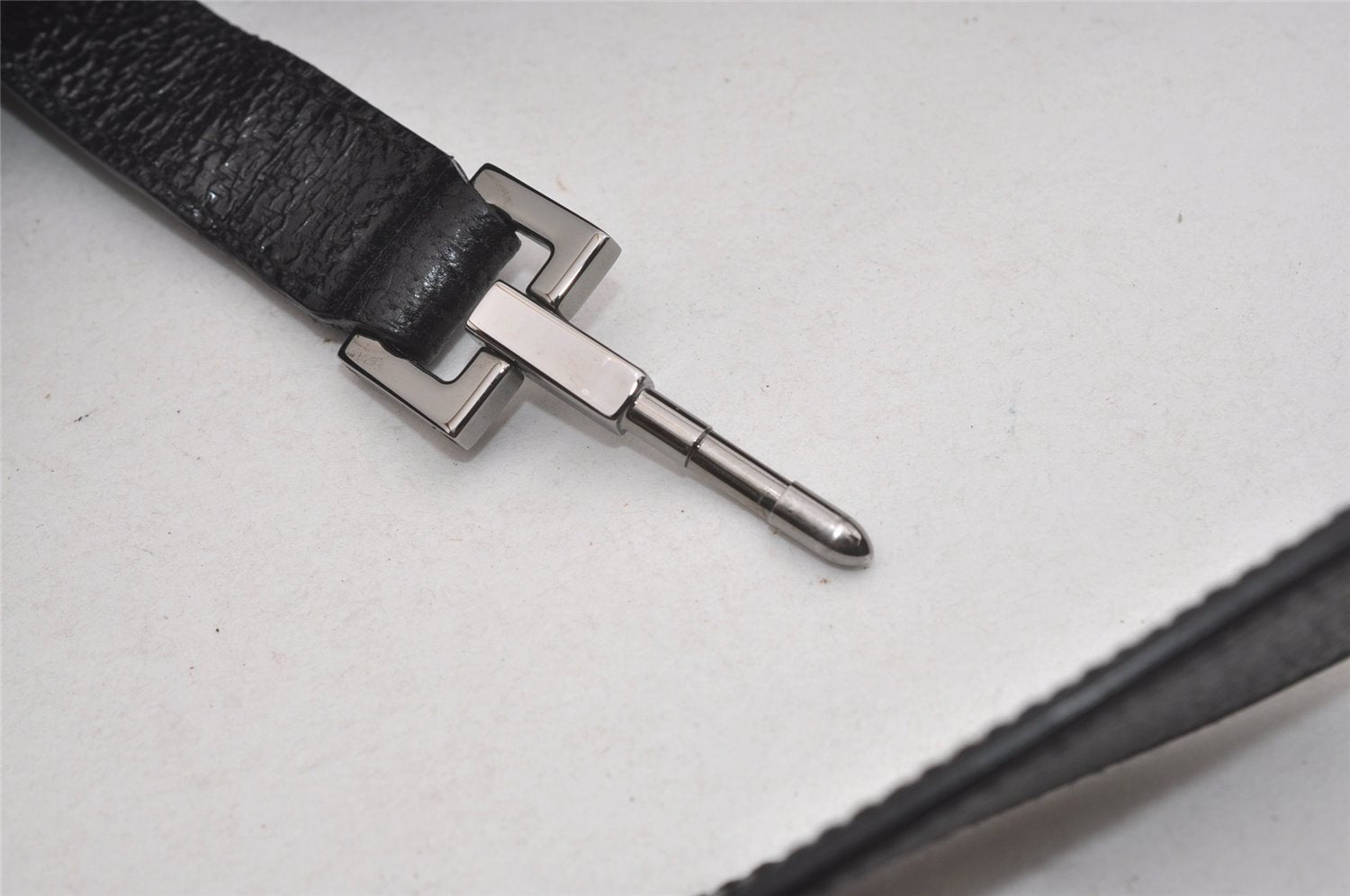 Authentic GUCCI Jackie Shoulder Hand Bag Purse Nylon Leather 0013306 Black 5661I