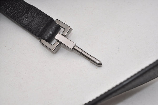 Authentic GUCCI Jackie Shoulder Hand Bag Purse Nylon Leather 0013306 Black 5661I