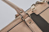 Authentic GUCCI Sherry Line 2Way Shoulder Tote Bag Leather 257341 Beige 5662I