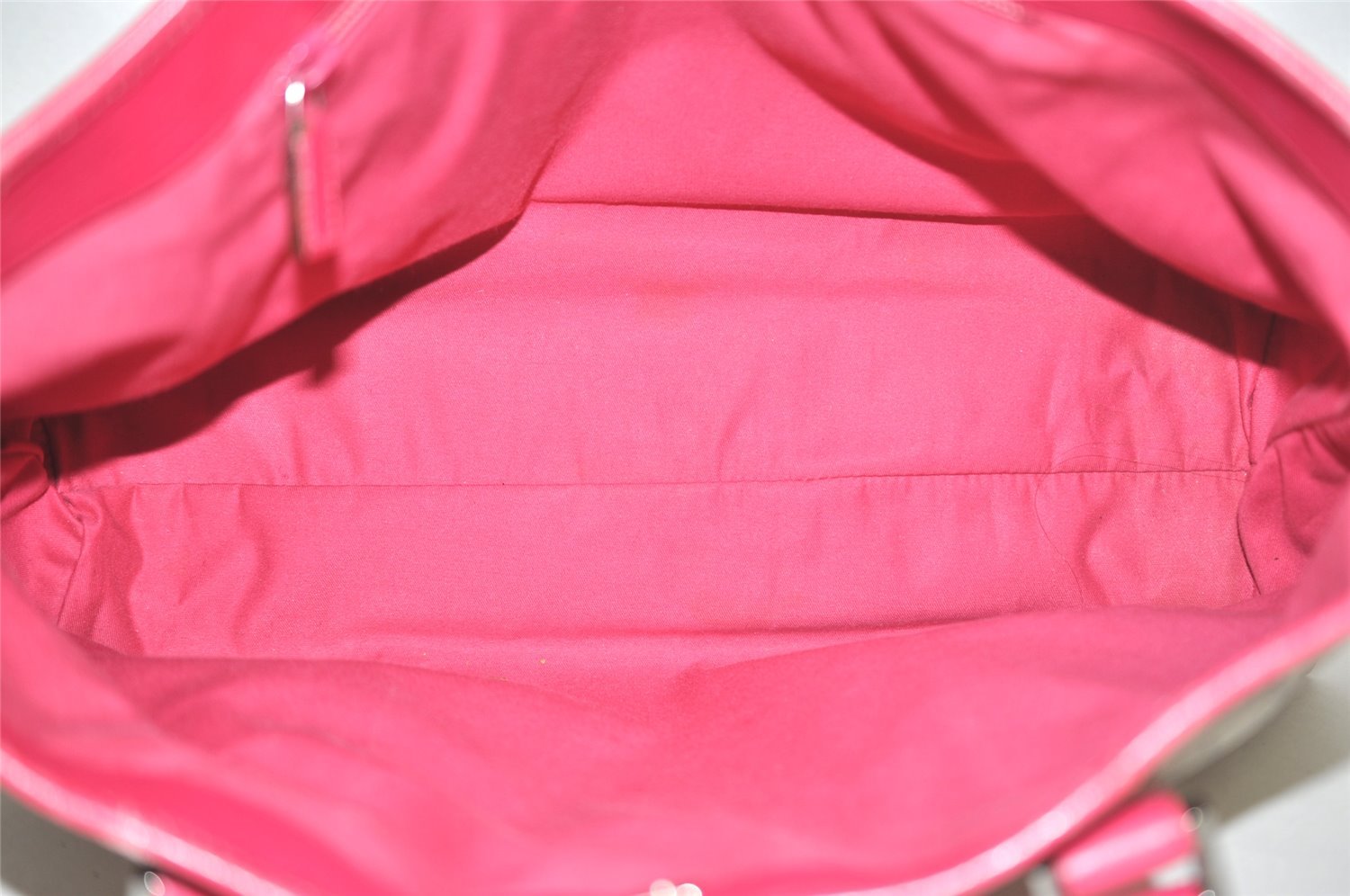 Authentic GUCCI Vintage Shoulder Tote Bag GG PVC Leather 114288 Brown 5664I