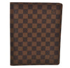 Authentic Louis Vuitton Damier Agenda Bureau Note Book Cover R21065 LV 5664J