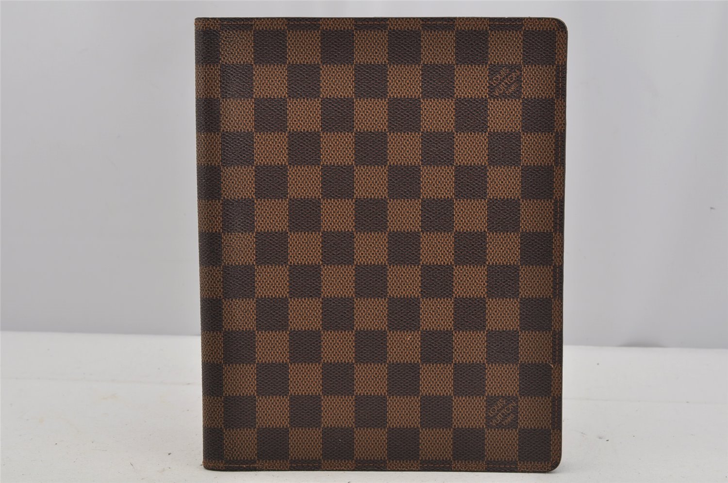 Authentic Louis Vuitton Damier Agenda Bureau Note Book Cover R21065 LV 5664J