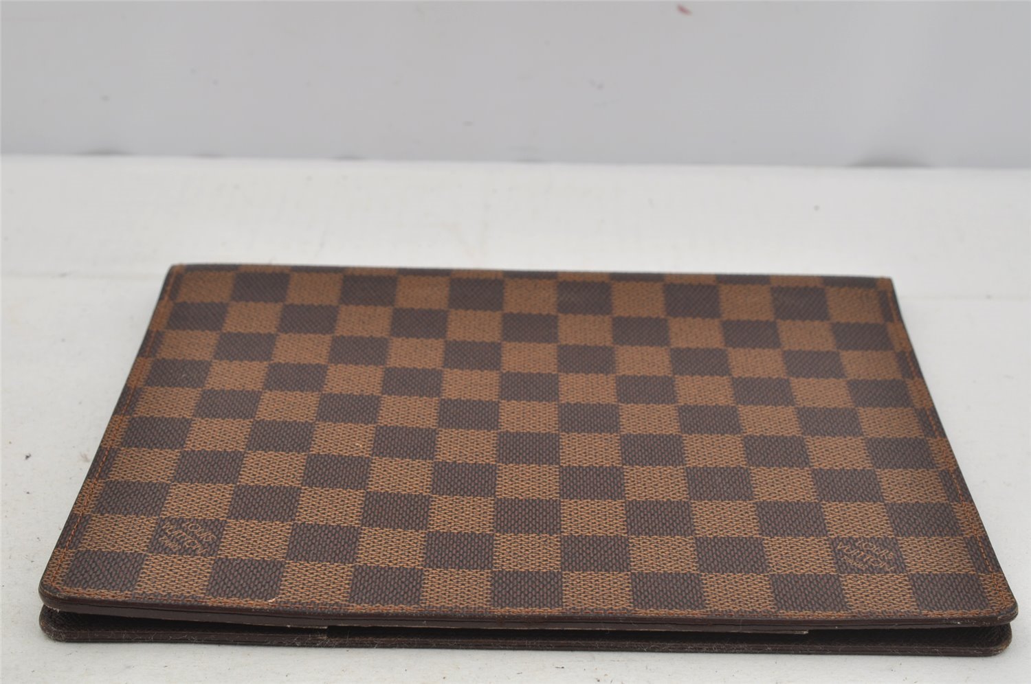 Authentic Louis Vuitton Damier Agenda Bureau Note Book Cover R21065 LV 5664J