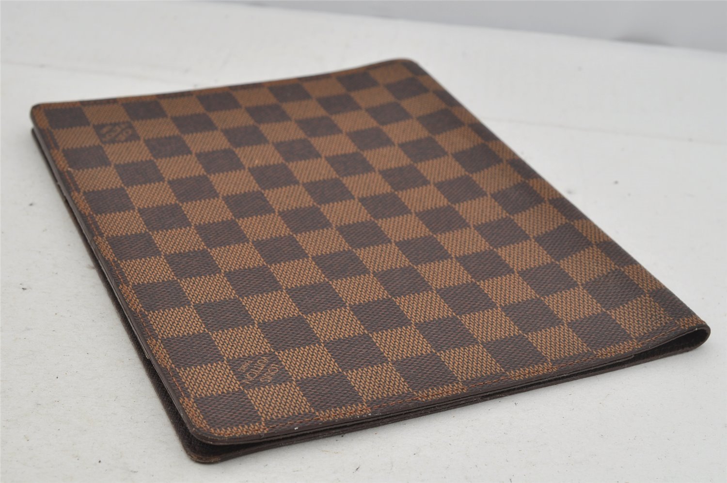 Authentic Louis Vuitton Damier Agenda Bureau Note Book Cover R21065 LV 5664J